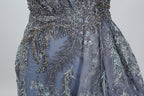 Manufacturer Beaded Embroidered Tulle Mother of the Bride Dress MK059