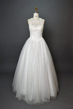Wholesale Beaded Bodice Tulle Ball Gown Wedding Dress 3281