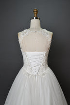 Wholesale Beaded Bodice Tulle Ball Gown Wedding Dress 3281