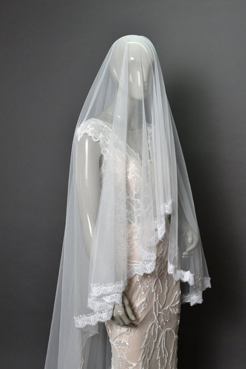 Lace Veil - Enhance Your Bridal Beauty T267