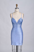 Wholesale Dazzling Prom Short Dress with Heat-Set Rhinestones 32858B