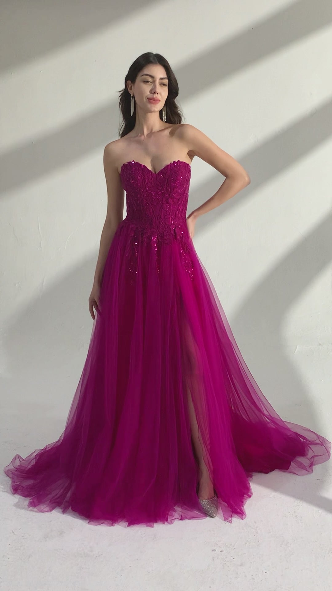 Tulle Bride Dresses with Bead Embellishments 3321